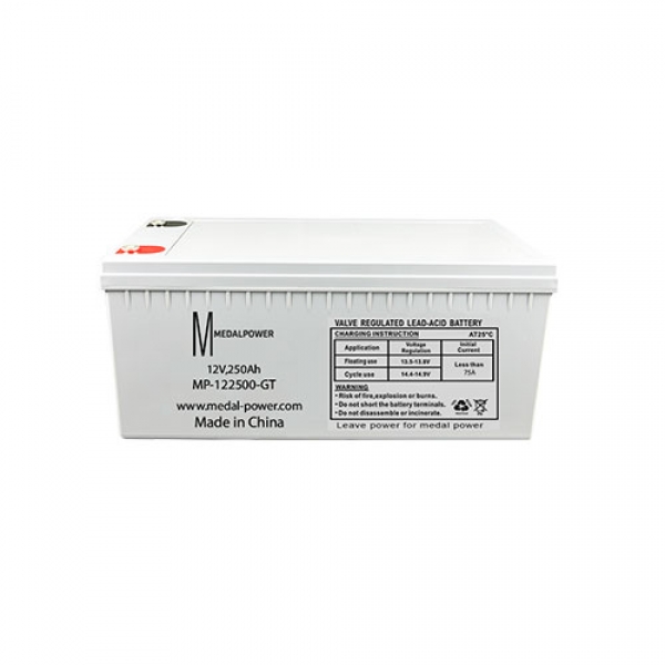 Gel Deep Cycle Battery 12V , 250Ah